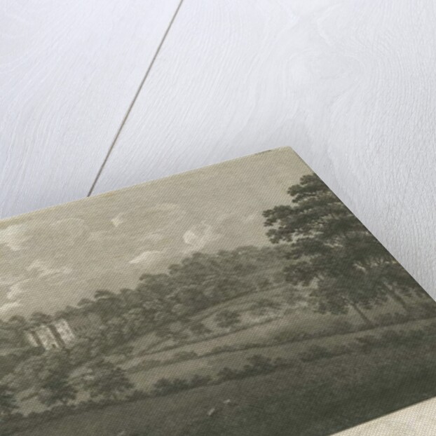 Beaudesert Hall and Park: steel engraving, nd [1762-1802] by Stebbing Shaw
