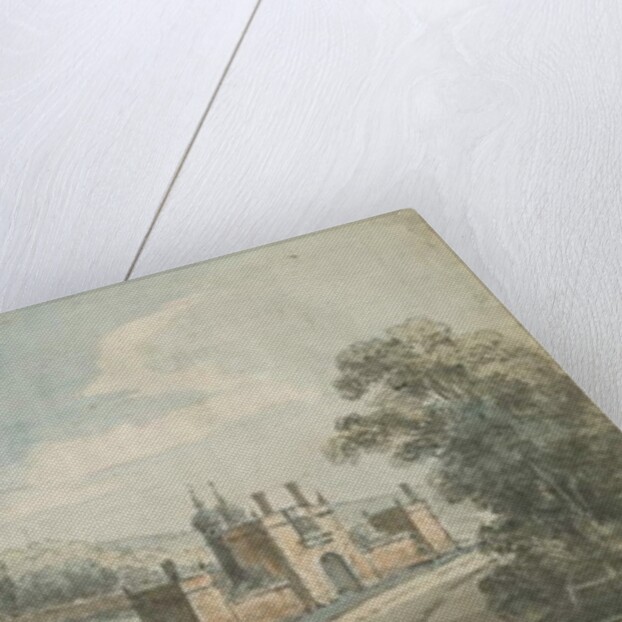 Beaudesert Hall and Park: water colour painting, 1770 by Nicholas Thomas Dall