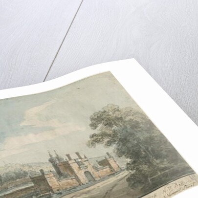 Beaudesert Hall and Park: water colour painting, 1770 by Nicholas Thomas Dall