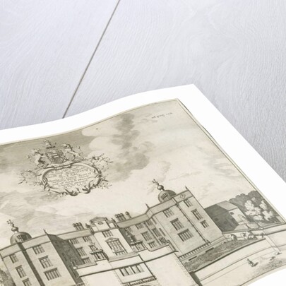 Beaudesert Hall and Park: copper plate engraving, nd [1653-1686] by Michael Burghers