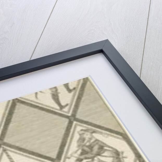 Betley Glass Window - Morris Dancers: engraving, nd [1751-1790] by John Keyse Sherwin