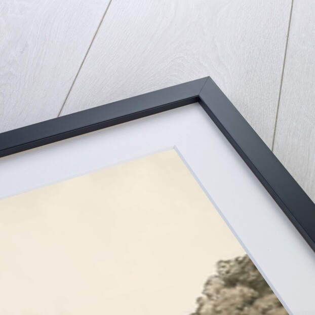 Betley Hall: sepia wash drawing, Oct 1820 by Cornelius Varley