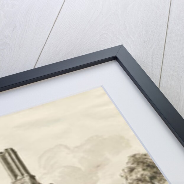 Betley - Farmhouse by Cornelius Varley