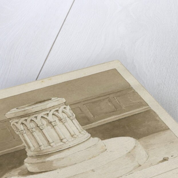 Font at Biddulph Church by Thomas Peploe Wood