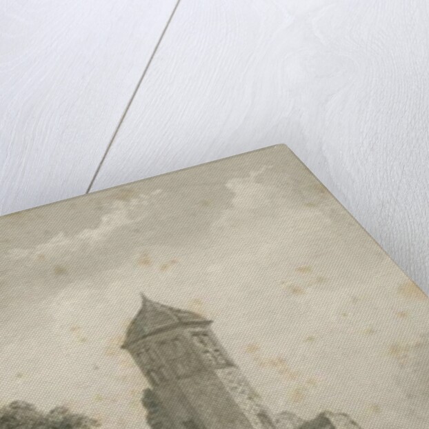 Biddulph Hall: steel engraving, 1844 by John Buckler