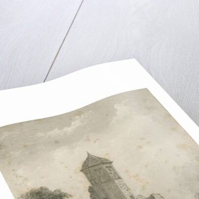 Biddulph Hall: steel engraving, 1844 by John Buckler