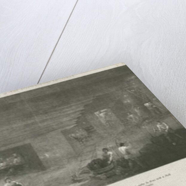 Bilston - a section of Bradley Mine: lithograph, nd [?19th cent] by School English