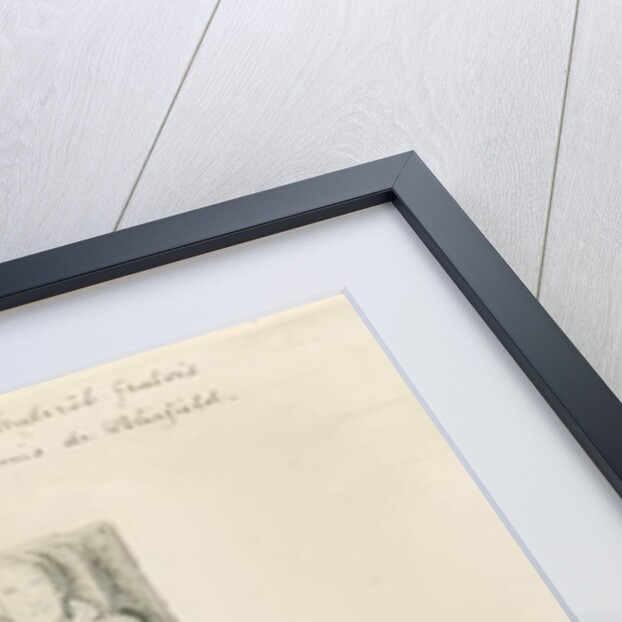 Blithfield Church - monumental effigy by John Buckler