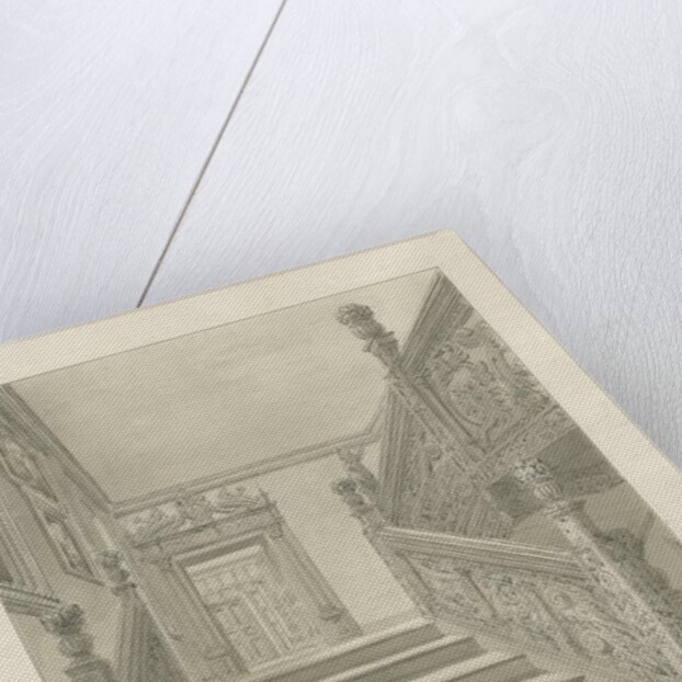 Interior of Blithfield Hall by John Chessell Buckler