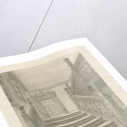 Interior of Blithfield Hall by John Chessell Buckler