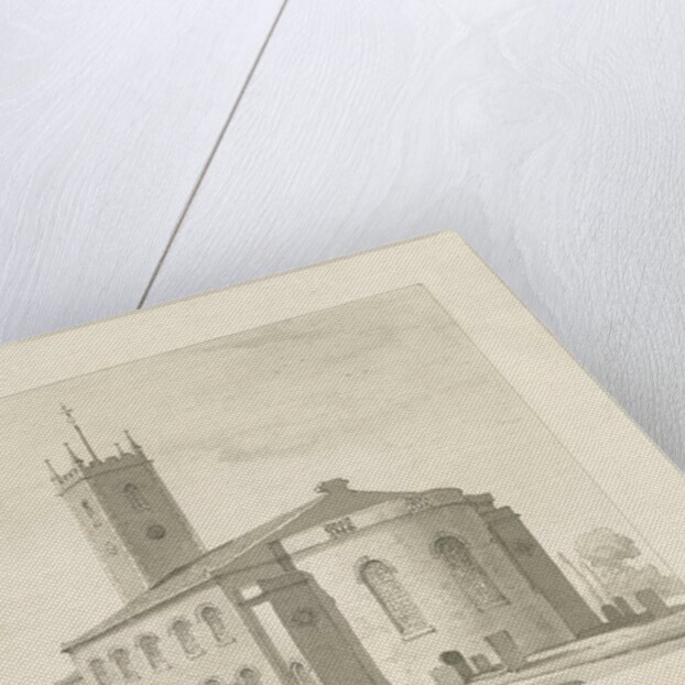 Bloxwich Church by Thomas Peploe Wood