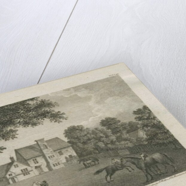 Boscobel House: engraving, 1 Nov 1800 by David Parkes