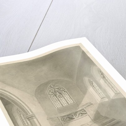 Interior of Bradley Church by John Buckler