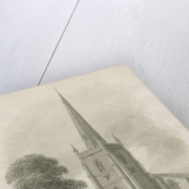 Brewood Church by John Buckler