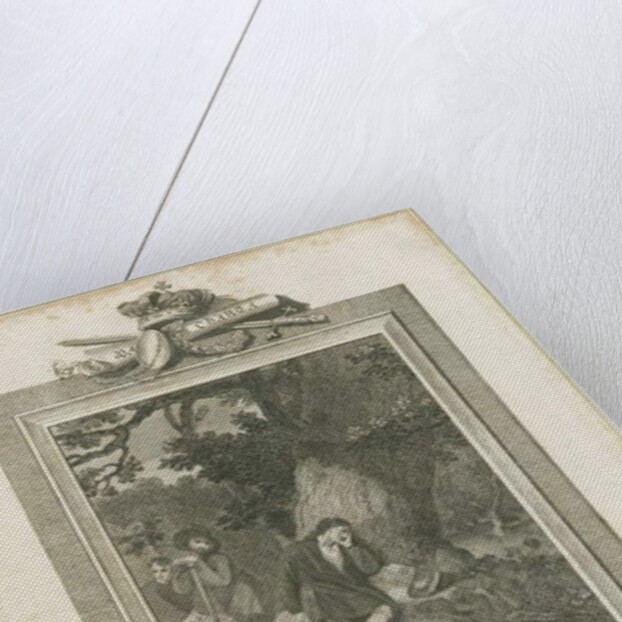 Boscobel - The Royal Oak by English School