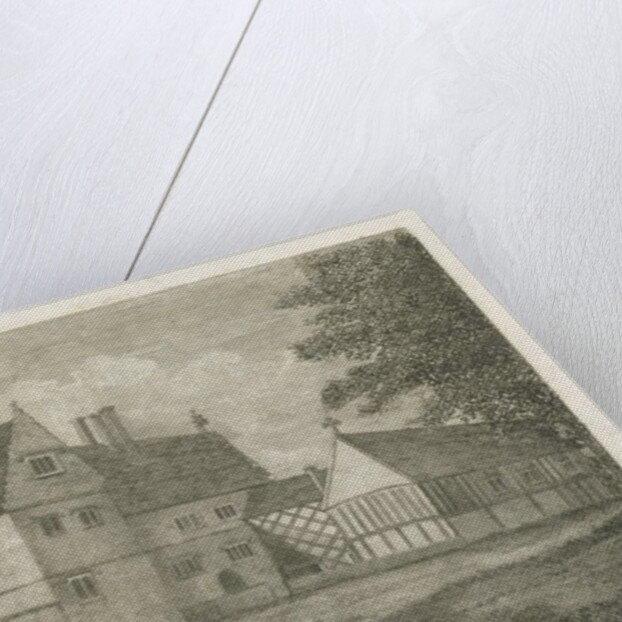 Brewood - Black Ladies Priory: engraving, nd [?18th cent] by Stebbing Shaw