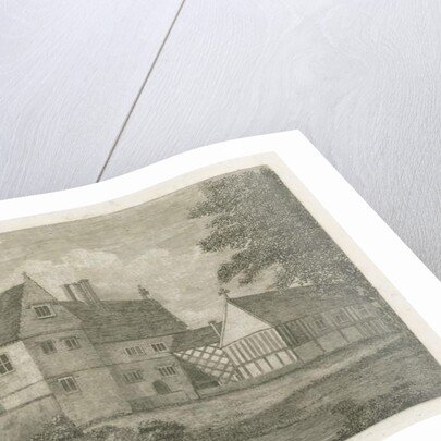 Brewood - Black Ladies Priory: engraving, nd [?18th cent] by Stebbing Shaw