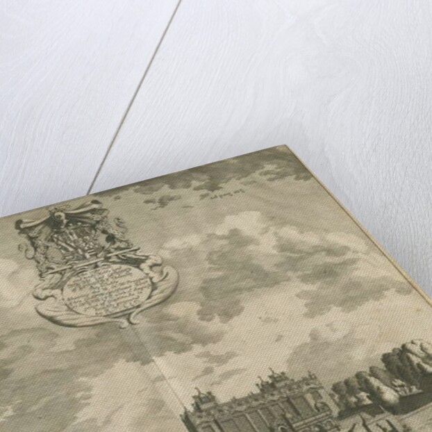 Gerards Bromley Hall: engraving, nd [1653-1686] by Michael Burghers