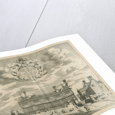 Broughton Hall: copper-plate engraving, nd [1653-1686] by Michael Burghers