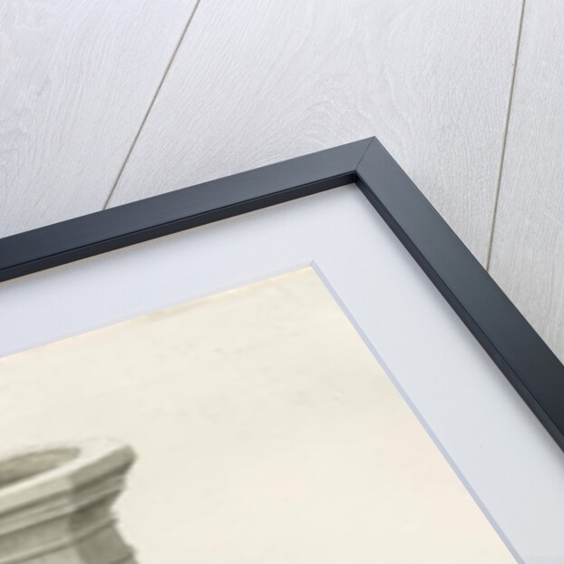 Burslem - Font at St. John's Church by John Buckler