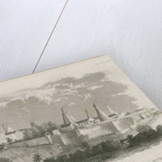 Burslem - house and factory of Enoch Wood & Sons by School English