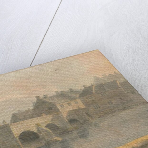 Burton-upon-Trent Bridge and Town by John Buckler