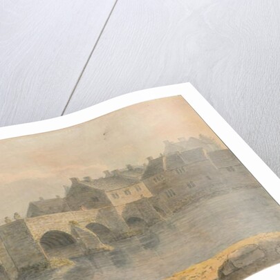 Burton-upon-Trent Bridge and Town by John Buckler