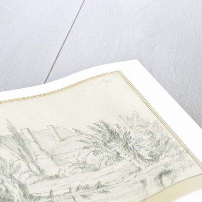 Burton-upon-Trent - Nether Hall: pencil drawing, nd [?19th cent] by School English