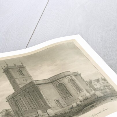 Burton-upon-Trent - Old Church by John Buckler