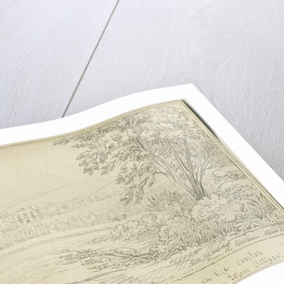 Burton-upon-Trent: pen and ink drawing, 1818 by John Allport