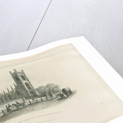 Burton-upon-Trent - Holy Trinity Church by School English