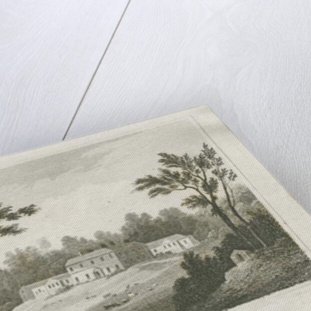 Burton-upon-Trent - Dove Cliff: engraving, nd [c 1830] by Frederick Calvert