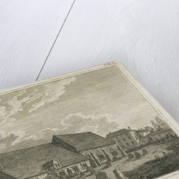 Bushbury Church: engraving, nd [?18th cent] by Stebbing Shaw