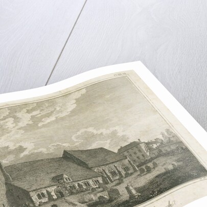 Bushbury Church: engraving, nd [?18th cent] by Stebbing Shaw