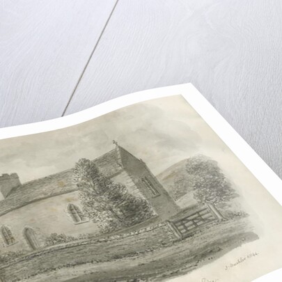 Calton Chapel - Now 'St. Mary's Church' by John Buckler