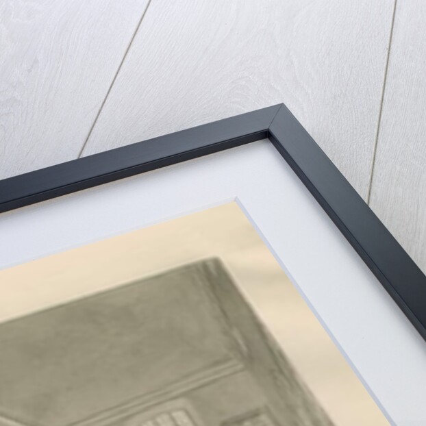 Interior of Cannock Church: sepia drawing, 1841 by John Buckler