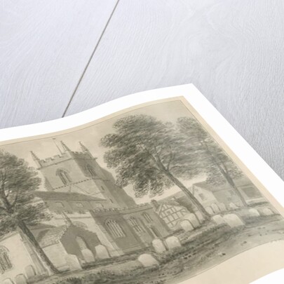 Cannock Church by John Chessell Buckler