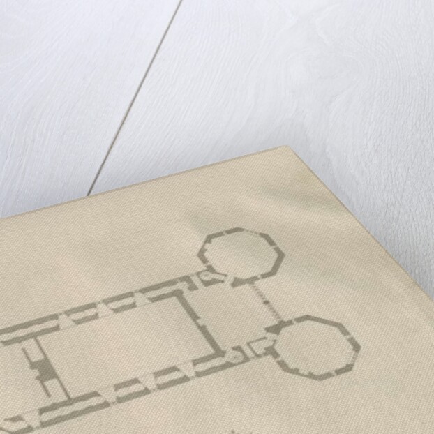 Castle Church - Stafford Castle: pen and wash drawing, nd [19th cent] by School English