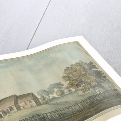 Castle Church - Church: water colour painting, nd [18th cent] by William Carter