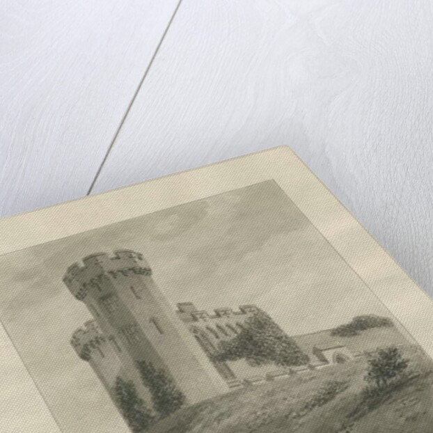 Castle Church - Stafford Castle by John Buckler