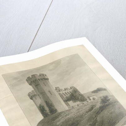 Castle Church - Stafford Castle by John Buckler