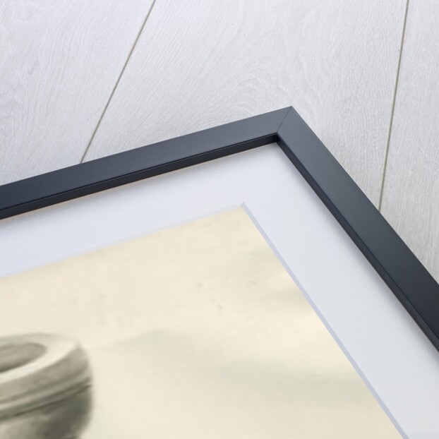 Font in Cauldon Church by John Buckler