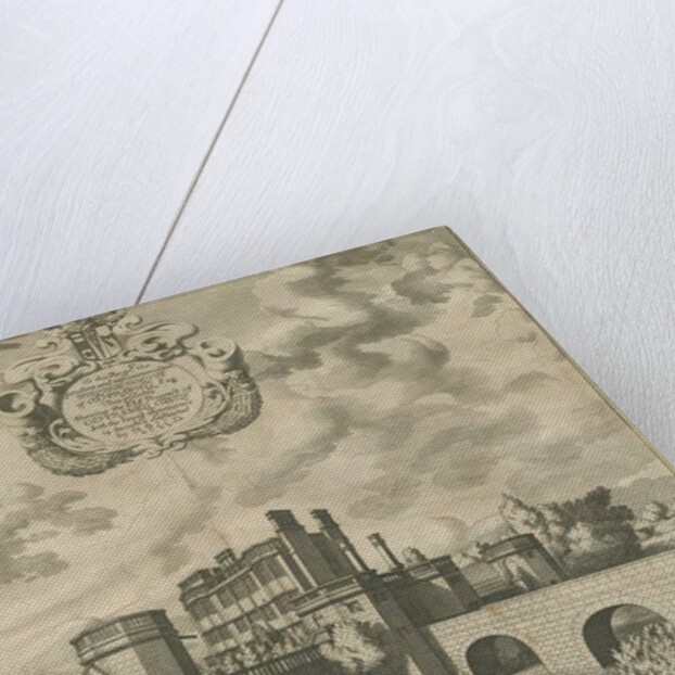 Caverswall Castle: copper-plate engraving, nd [1653-1686] by Michael Burghers