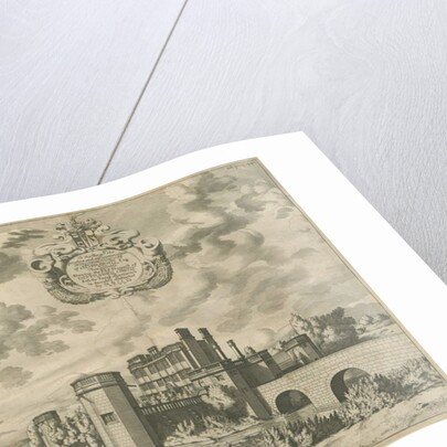 Caverswall Castle: copper-plate engraving, nd [1653-1686] by Michael Burghers