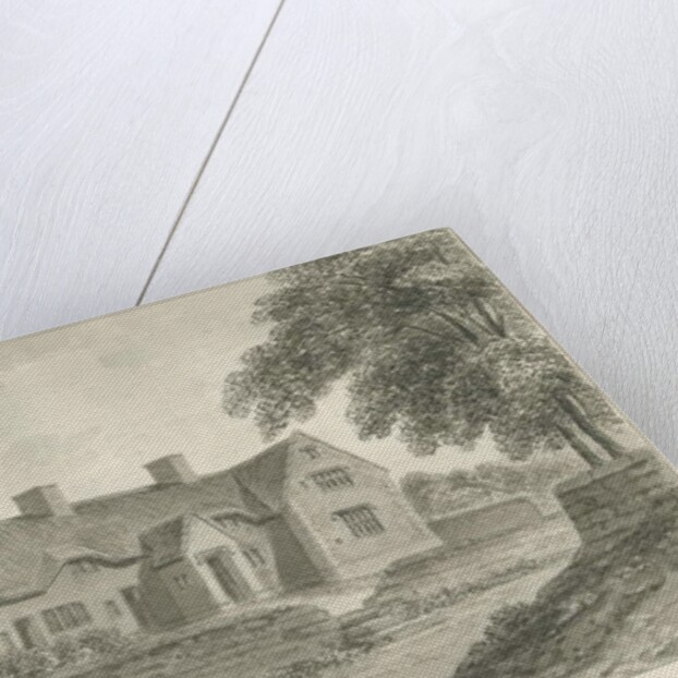 Caverswall Village - Old Houses by John Buckler