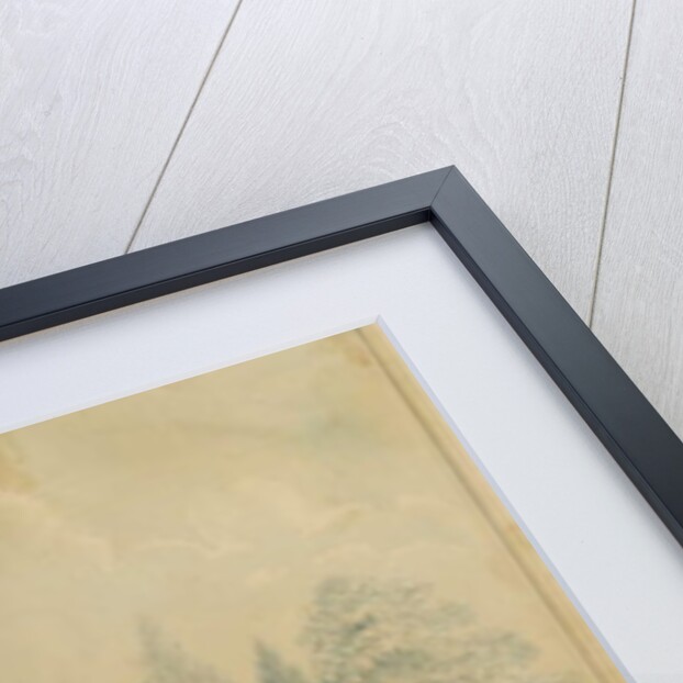 Charnes Hall: pencil and wash drawing, nd [19th cent] by C.B Ash