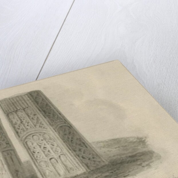 Checkley Church - Ancient Crosses by John Chessell Buckler