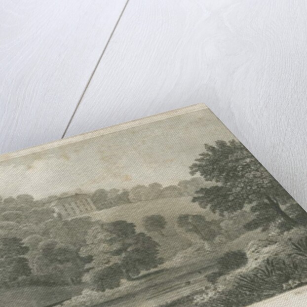 Cheddleton - 'Westwood House' : steel engraving, nd [1830] by Frederick Calvert