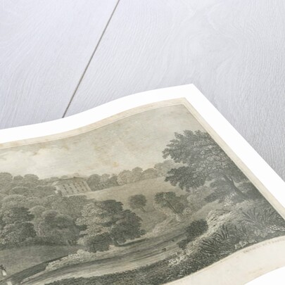 Cheddleton - 'Westwood House' : steel engraving, nd [1830] by Frederick Calvert