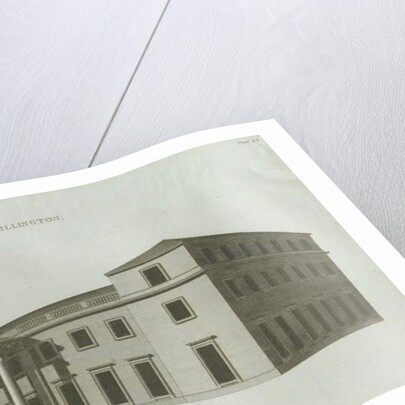 Chillington Hall: engraving, 1789 by John Soane